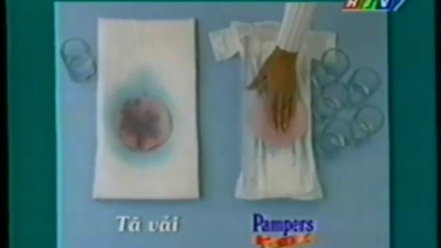 Pampers Baby-Dry 60s - Vietnam, 2000