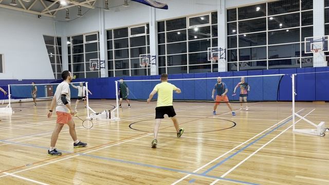 Бадминтон. Фок на Коломенской. 24.10.23