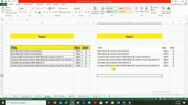 Format Painter | Copy & Paste cell format in Excel | Format painter Function in Excel смотреть онлайн