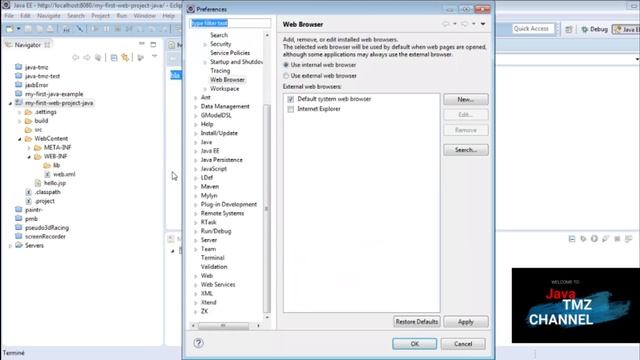 JSP Page opening in Internet Explorer automatically смотреть онлайн