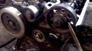 КАК ВЫСТАВИТЬ МЕТКИ грм НА АУДИ 100