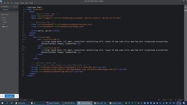 Starting Bootstrap 4 l Online Live Class l Urdu/Hindi смотреть онлайн