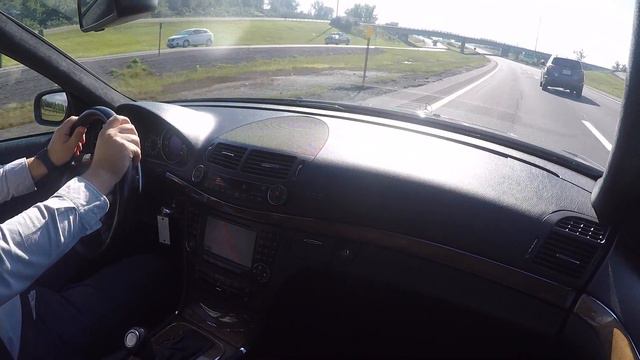 2007 Mercedes E63 AMG Wagon Test Drive смотреть онлайн