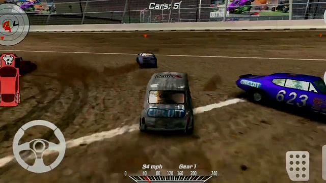 Demolition Derby 2 - racing stunt driving offline single player android 3d android gameplay video | смотреть онлайн
