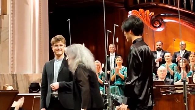 S.Rachmaninoff-Romance for 6 hands(Martha Argerich,Bruce Liu,Tomasz Ritter/Erard-Period piano) смотреть онлайн
