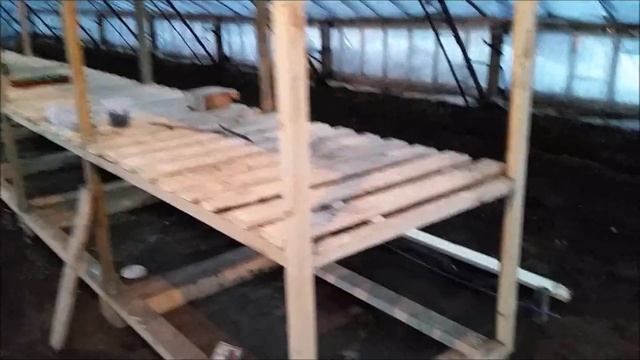 Своими руками стеллаж в зимней теплице