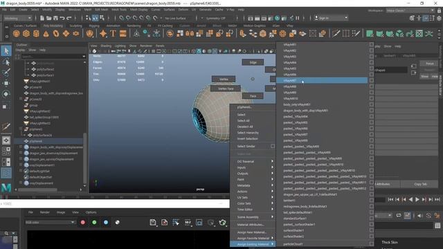 ZBrush & Maya & Substance, как сотворить дракона? Доработки. смотреть онлайн
