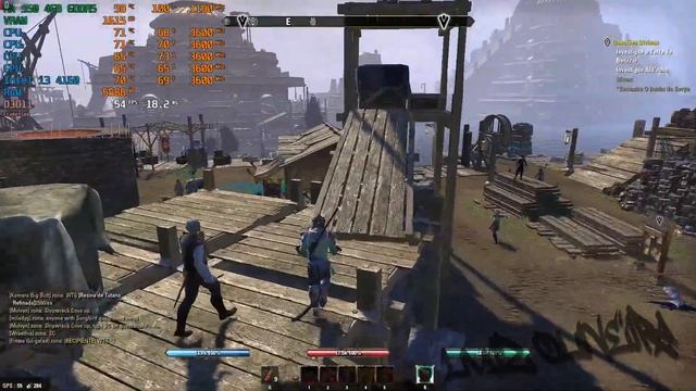 The Elder Scrolls Online (ESO) - Teste Benchmark RX 550 + i3 4160 (1080p, 900p, 768p 60fps) смотреть онлайн