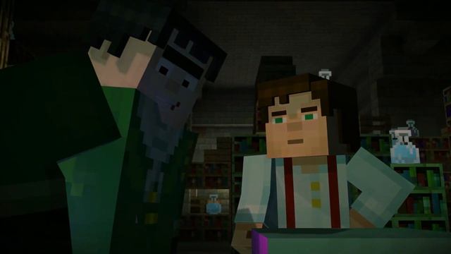 Minecraft story mode Season 1, Episode 1 full gameplay (4K) смотреть онлайн