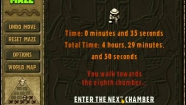 Mummy Maze Deluxe Walk-Through [Part 10] смотреть онлайн