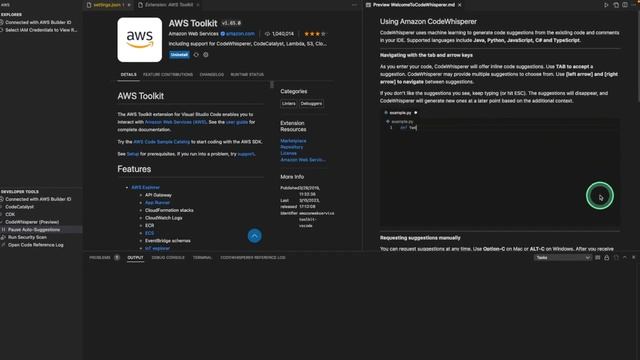 "Boost Your Coding Skills with Code Whisperer in VS Code: Easy Installation Guide" смотреть онлайн