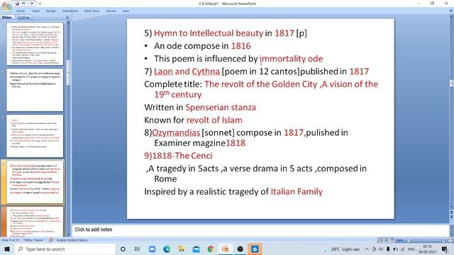 Lecture 1:Biography and works of P B Shelley смотреть онлайн