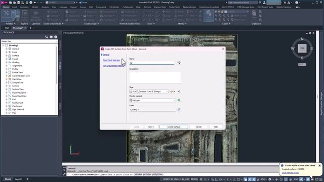 Civil 3D 2023 LiDar processing workflow смотреть онлайн