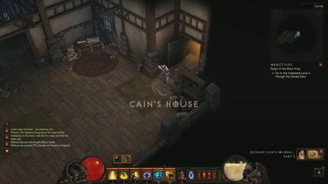 Diablo 3 Location of Deckard Cain's Journal, Part 2 смотреть онлайн