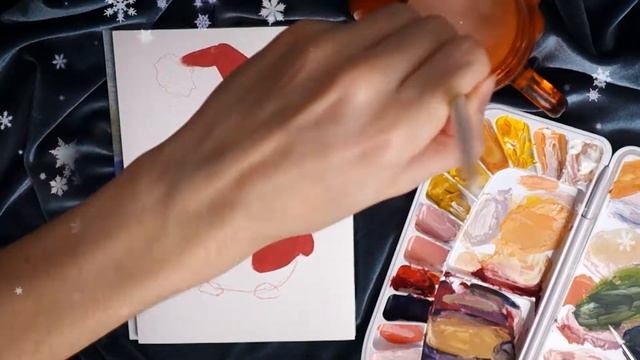 Рисую новогодние открытки Жду НОВЫЙ ГОД! Новогодний подкаст смотреть онлайн