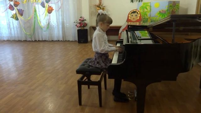 А  Лавиньяк Сонатина I часть G-dur исполняет Горбунова Алина