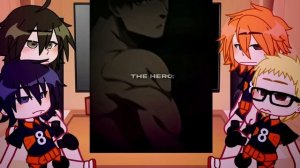 Haikyuu React To Blue Lock || Haikyuu & Blue Lock || Gacha Club ?
