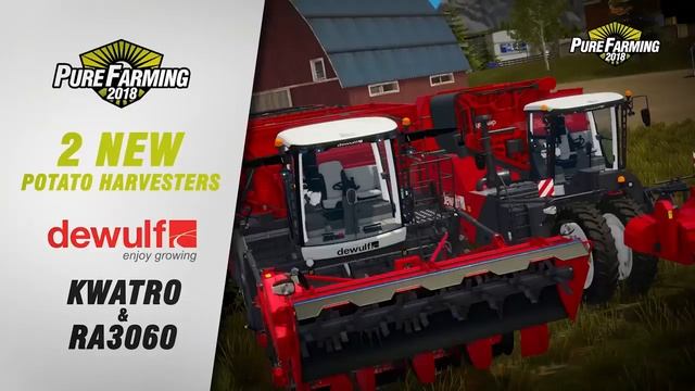 Обновление «Большие машины» для игры Pure Farming 2018! смотреть онлайн