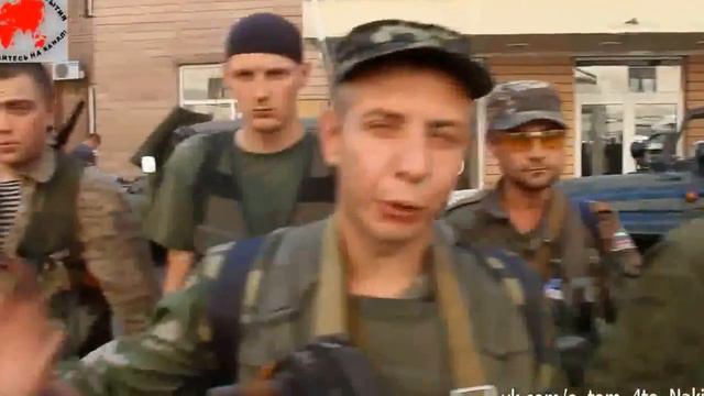 Ополченцы дают интервью.Вся правда смотреть онлайн