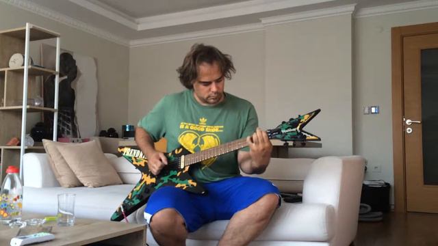 Sold my Washburn Dime Alien Skull Trendkill Playing Last Time With My Riff смотреть онлайн