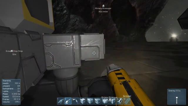 Space Engineers-Binky's Chop Shop- Grinder Ship pt II - 3 / 5 смотреть онлайн