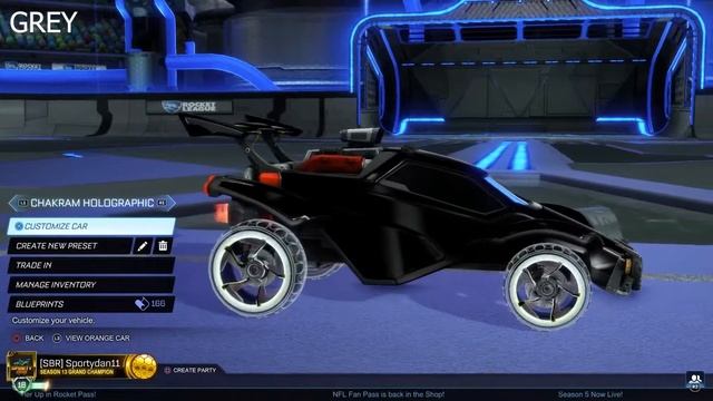 All *NEW* Painted Season 5 Chakram:Holographic Wheels - Rocket League Showcase смотреть онлайн