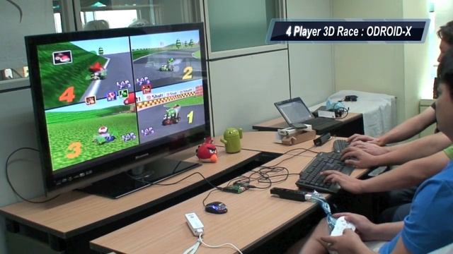 $129 ODROID-X : 4 Player 3D Race смотреть онлайн