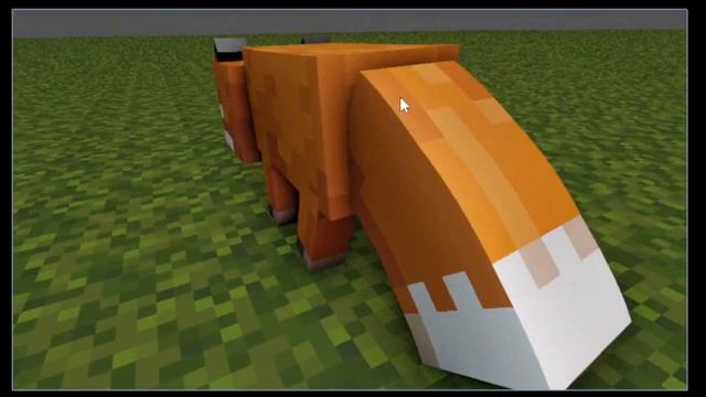 Minecraft Fox Animation Test And Model Download смотреть онлайн