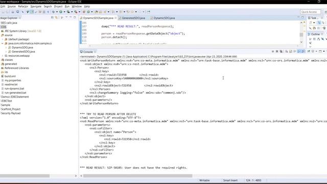 How to Execute POST/READ/ DELETE API via Java - Generate SDO and Dynamic SDO смотреть онлайн