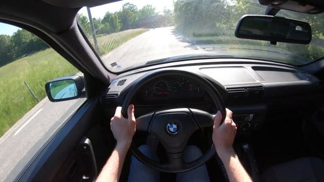 2000 BMW E36 316i Compact POV Test Drive (4K) смотреть онлайн