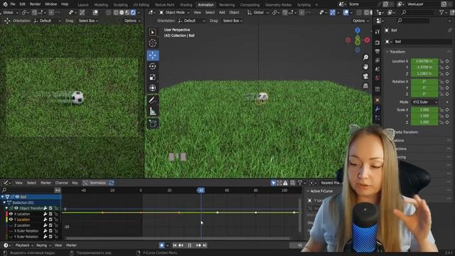 Уроки в Blender Анимация с нуля (tutorial) смотреть онлайн