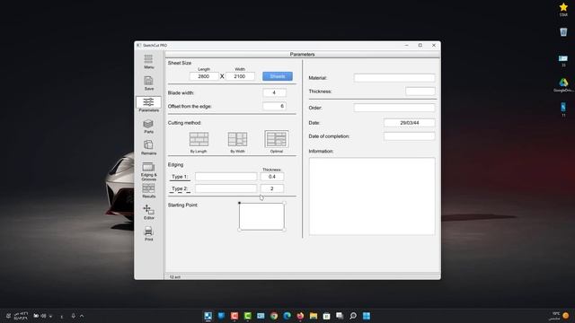 برنامج قطع وتقسيم الألواح البلاستيكية والخشب والفيبر SketchCut Pro смотреть онлайн