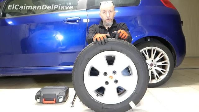 GOMME INVERNALI Su Cerchi OPEL Per FIAT GRANDE PUNTO