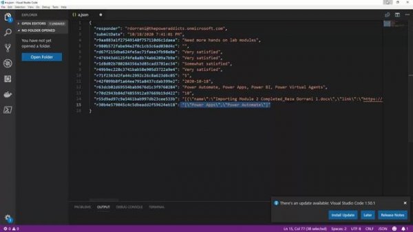 Power Automate Microsoft Forms Connector tutorial with Attachments