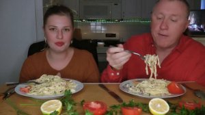 MUKBANG |  ПАСТА КАРБОНАРА | МУКБАНГ | ОБЖОР | НЕ АСМР