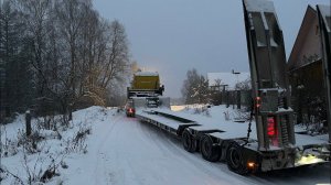Снегопад в апреле / Когда правильно поставил ЭКСКАВАТОР