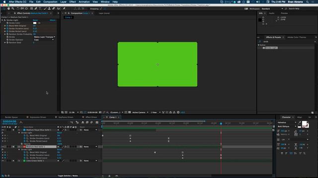 Flickering Transitions - Adobe After Effects tutorial смотреть онлайн