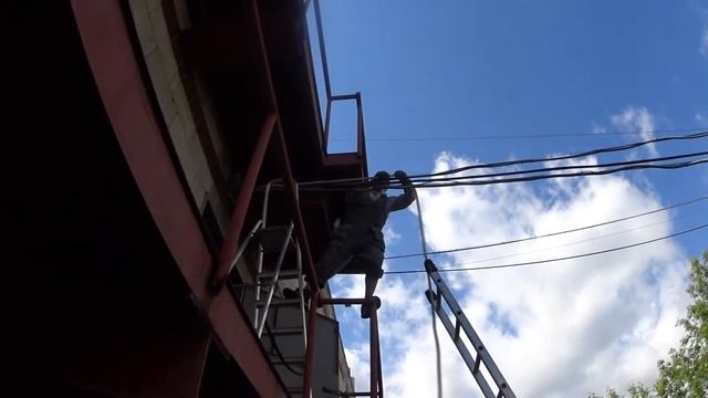 Монтаж видеонаблюдения в гаражном комплексе. смотреть онлайн