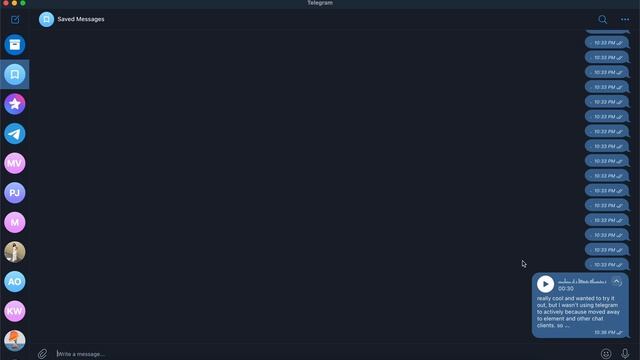 Telegram Premium Voice-to-Text demo смотреть онлайн