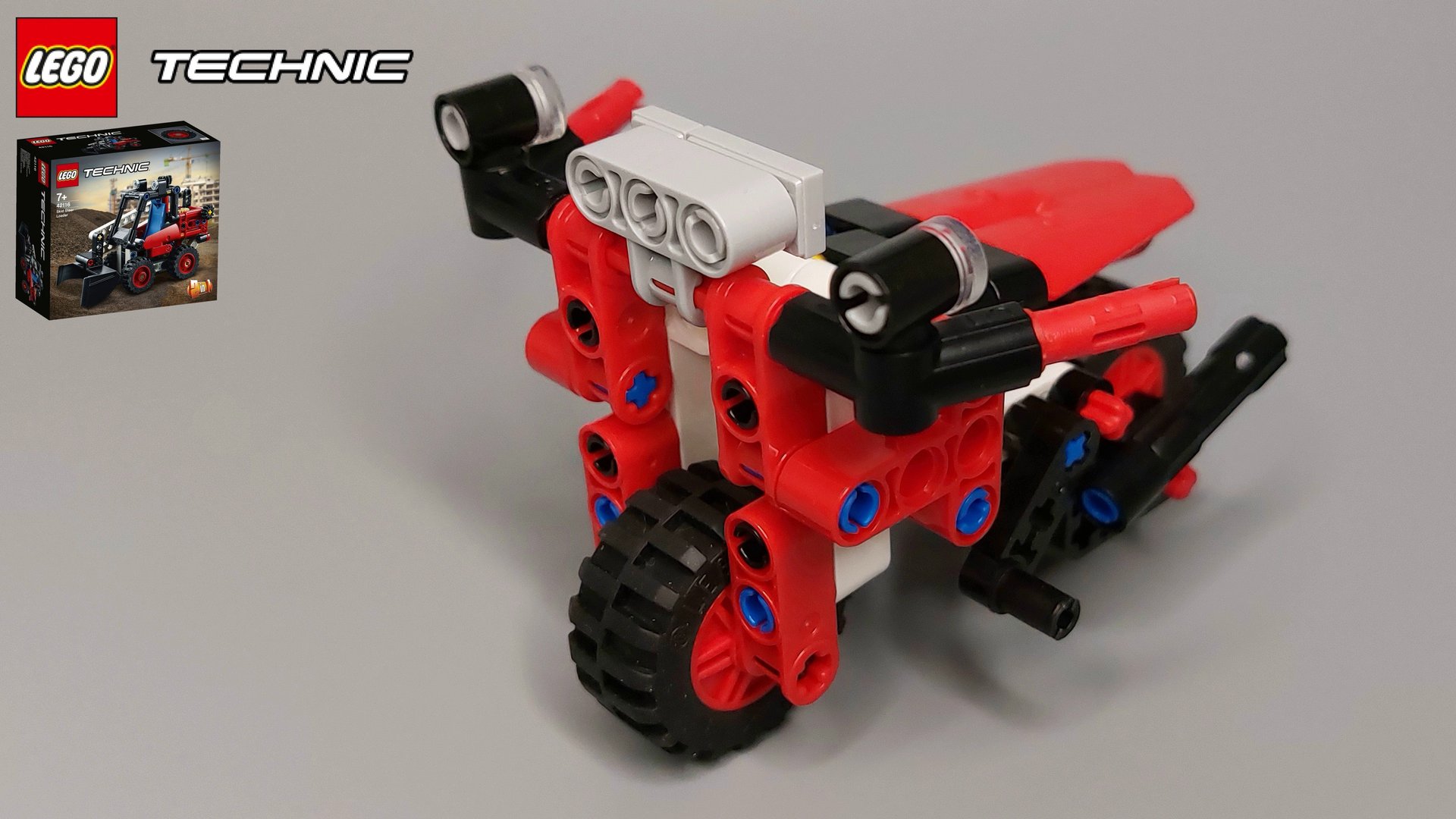 Лего Самоделки - Байк из Lego Technic (42116) #12 смотреть онлайн