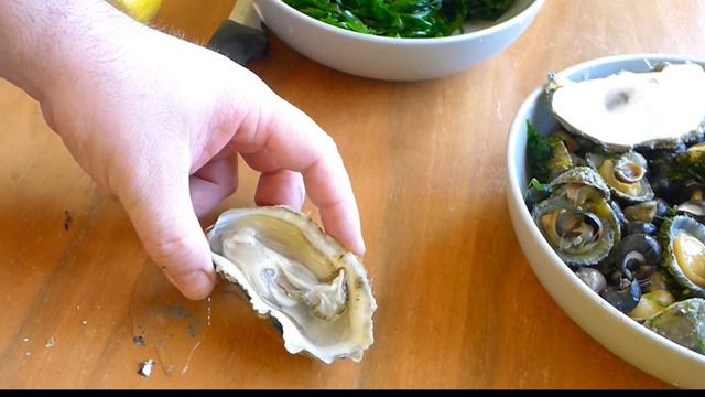 🐚🐚🐚Морепродукты Ла-Манша, собираю на пляже смотреть онлайн