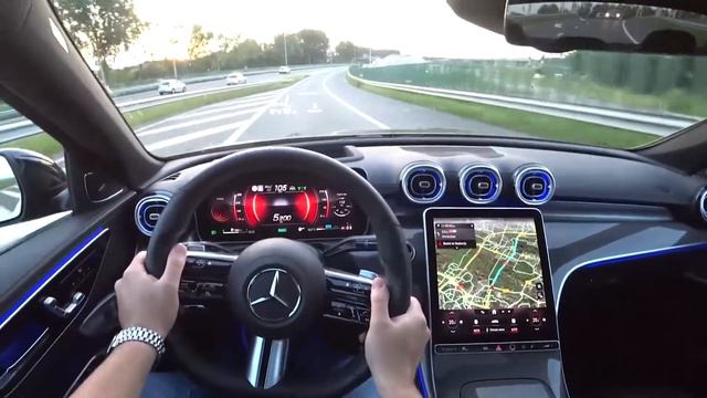 Тест драйв нового Mercedes C Class 2022 смотреть онлайн