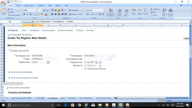 EBS Training Videos Part 66 - Ebtax Overview, Regime to Rate Flow - How to create Regime смотреть онлайн