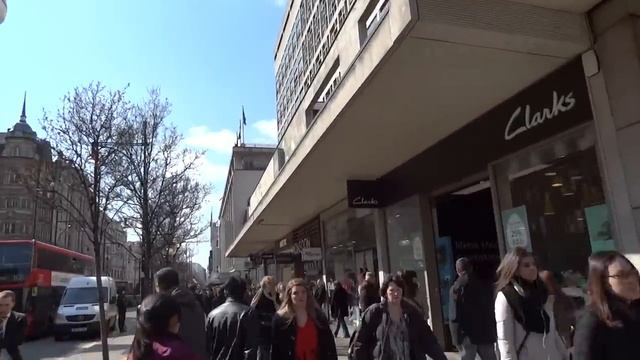 Мода 2013. Магазины на Оксфорд - Стрит. Лондон. Влог: Жизнь в Англии смотреть онлайн