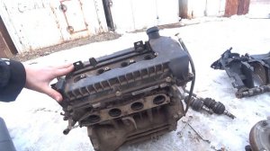 где находится номер двигателя 1.5 4A91 на автомобиле Mitsubishi Lancer X