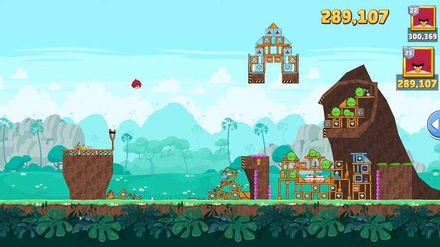 Angry Birds Friends Level 8 Tournament 1112 three stars NO POWER-UP walkthrough 2022-07-25 смотреть онлайн
