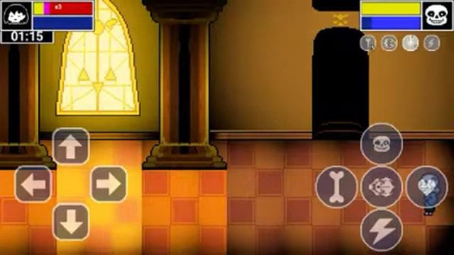 Играем в BoneTale #3 Прошли сложный уровень Сложности!