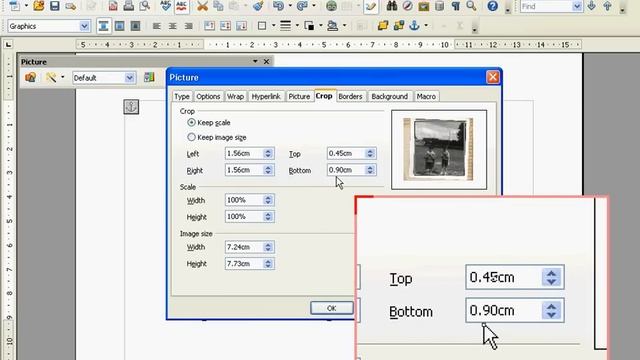 Open Office How to Crop Images смотреть онлайн