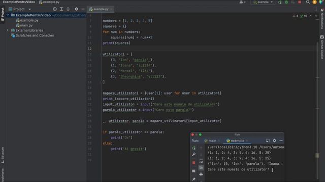 Ce înseamnă dictionary comprehension în Python? Ep.12 смотреть онлайн