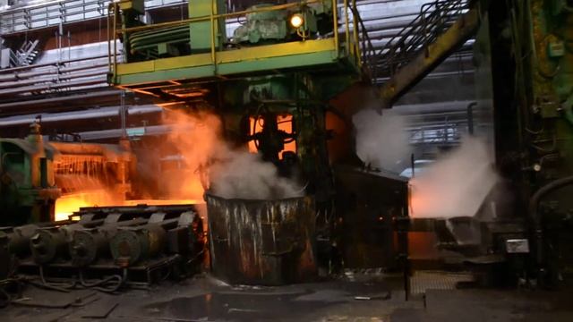 Стан горячей прокатки Новолипецкого металлургического комбината смотреть онлайн